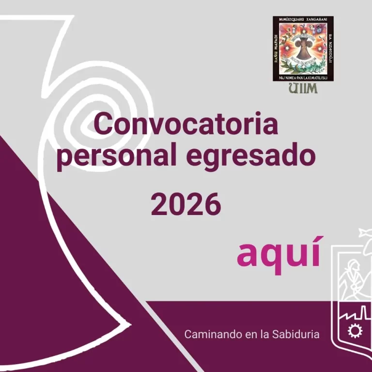 Convocatoria egresados 2026